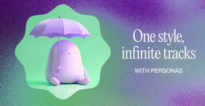 最新AI工具消息:Suno 推出 Personas 功能，讓 AI 音樂創作更具個人特色
