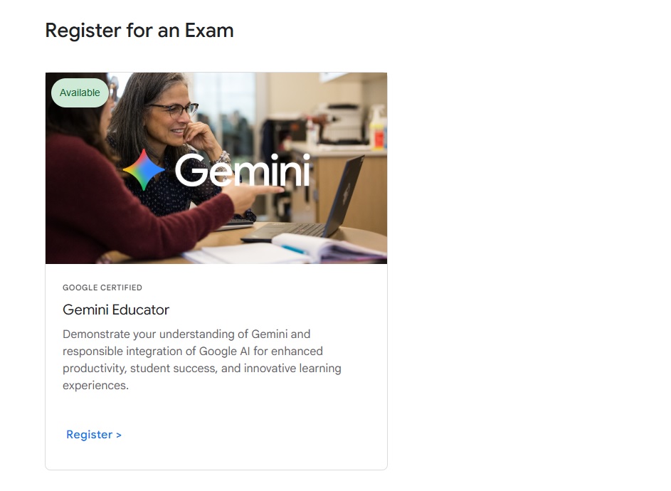 最新AI工具消息:Gemini certification for educators 37 題