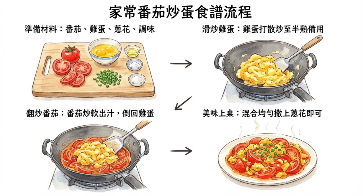 最新AI工具消息:Nano Banana Pro 食譜流程插圖與教學圖生成教學