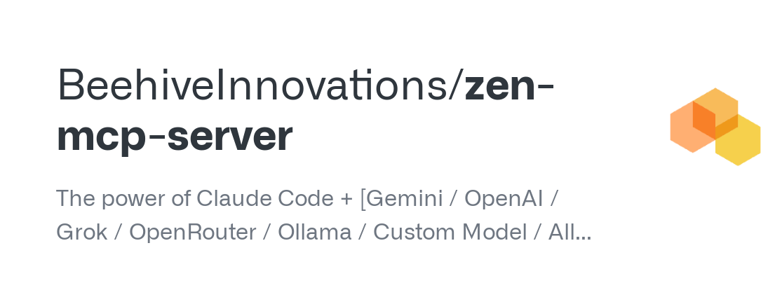 MCP中文專區:Zen MCP Server 專案
