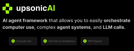 MCP中文專區:UpsonicAI MCP專案