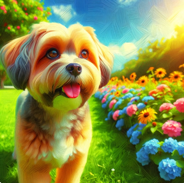 藝術AI工具推介推薦:Cute Dog Picture Generation AI