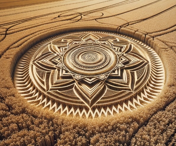 藝術AI工具推介推薦:Crop weird circle style image generator