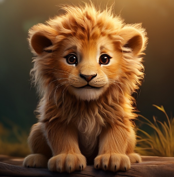 藝術AI工具推介推薦:Cute Lion Picture Generation AI