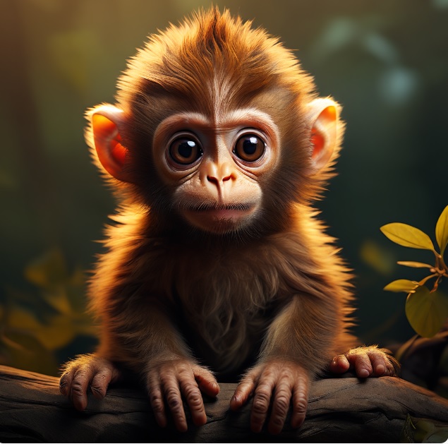 藝術AI工具推介推薦:Cute Monkey Picture Generation AI