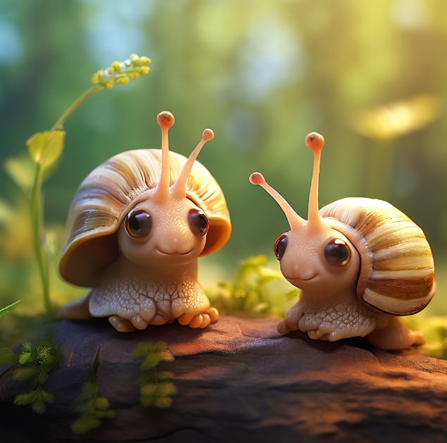 藝術AI工具推介推薦:Cute Snail Picture Generation AI