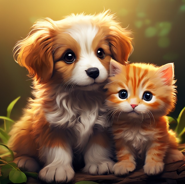 寵物業AI工具推介推薦:Cute version pet photo generation AI