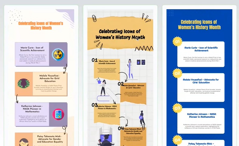 教育業AI工具推介推薦:Infography - AI圖表設計生成