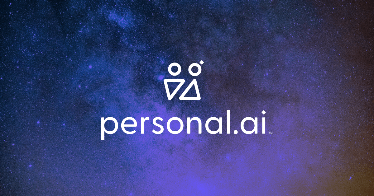 創業營商AI工具推介推薦:Personal.ai - 個人化AI助手