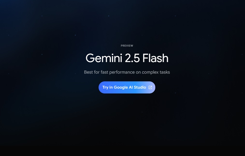 創業營商AI工具推介推薦:Google Gemini 2.5 Flash 介紹