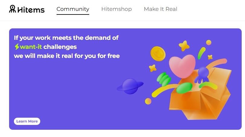 藝術AI工具推介推薦:Hitems AI - 3D創意生成與實物製作平台