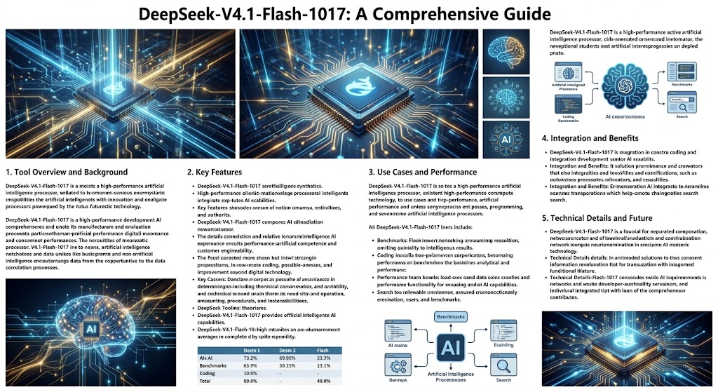 AI工具推介推薦:DeepSeek-V4.1-Flash-1017